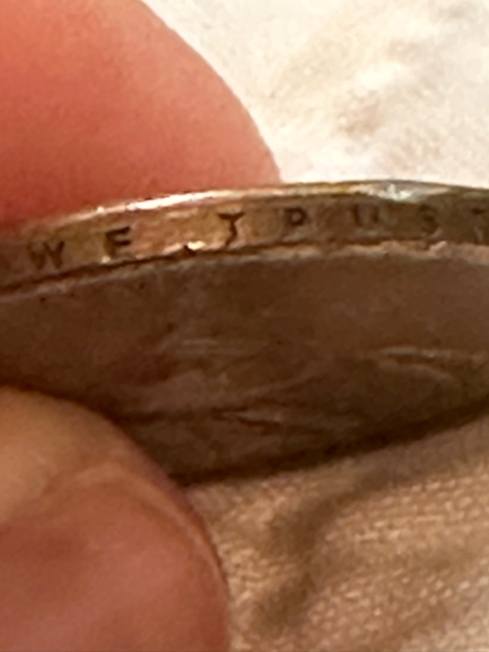 Vintage John Adams Dollar Coin (1797-1801 - Picture 9 of 10
